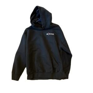 Gildan Sound Nightclub Black hoodie Mens L